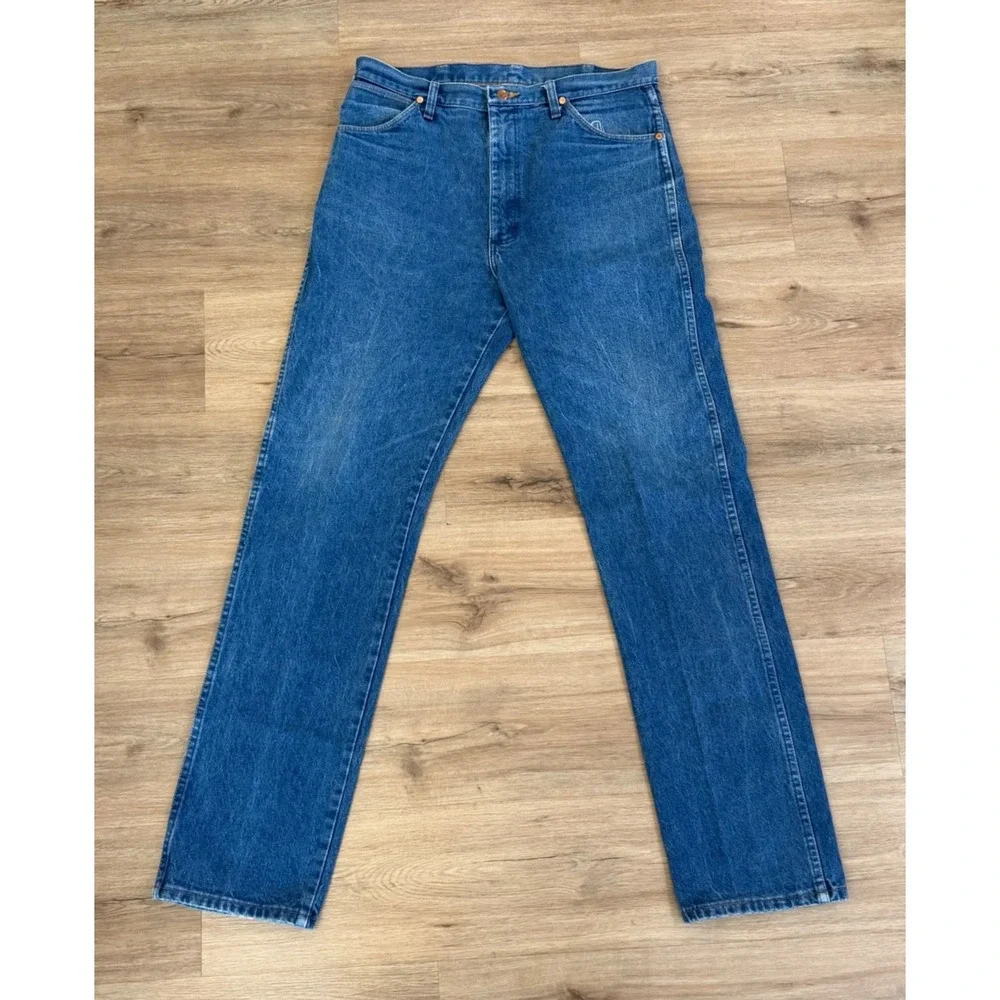 Wrangler 13MWZ Cowboy Cut Original Fit Straight Leg Jean's Men 36x34-tag show 36